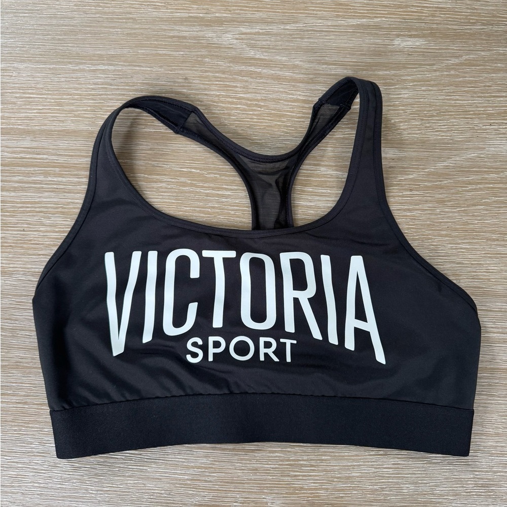 Victoria’s Secret women’s black athletic sports bra size medium